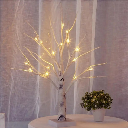 LED Birch Tree Light