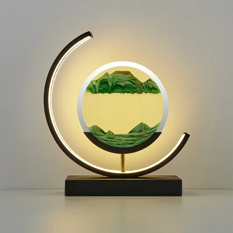 LED Quicksand Decorative Hourglass