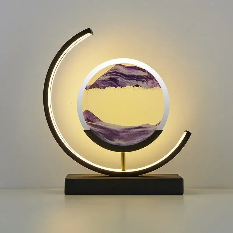LED Quicksand Decorative Hourglass