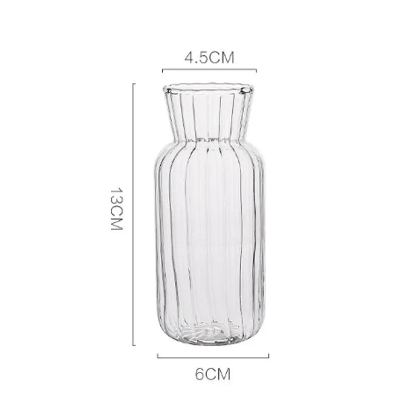 Decorative Nordic Transparent Vase