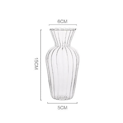 Decorative Nordic Transparent Vase